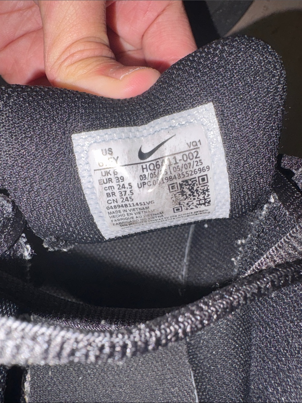 Nike RnR triple black - Picture 2 of 4